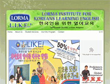 Tablet Screenshot of like.lorma.edu