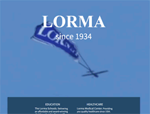 Tablet Screenshot of lorma.net